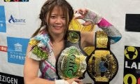 岩谷麻優、女子「史上初」ＩＷＧＰ＆ＧＨＣ王者…彩羽匠を破り「史上最強の史上初の王者だ」
