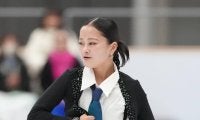 【フィギュア】渡辺倫果、新年初滑り披露　全日本で３Ａ３発…４年間の現役続行発表後では初舞い