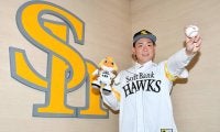 【ソフトバンク】現役ドラフト加入の中村稔弥が始動「何でもそろっているのでしっかりやりたい」