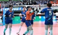春高バレー　銀河学院、初出場で初勝利　国学院栃木にストレート勝ち
