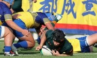 東福岡は準決勝で敗れる　全国高校ラグビー、最後に意地の連続トライ