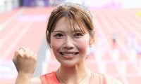 【陸上】「可愛すぎる」“逃走成功”のハードラーが大反響…天真爛漫ぶりに「ファンになった」