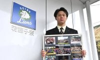 【西武】育成１位新井唯斗は「NHK!?」とTVカメラに興奮　陽キャ自認キラキラルーキー誕生