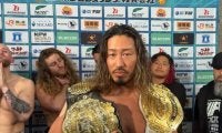 ＩＷＧＰ「二冠王」辻陽太、有言実行で「ＩＷＧＰヘビー級王座」復活…インタコンチ王座は封印「しっかりと歴史をつなげていきたい」