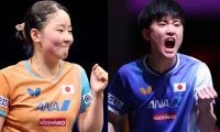 張本美和は会心のストレート勝ち、長﨑美柚は激闘制し8強入り　張本智和＆松島輝空の“トップ2”も貫録の準々決勝進出【WTTチャンピオンズ・ドーハ】