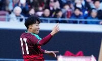 【高校サッカー】尚志「根木の１ミリ」で先制　ＦＷ根木翔大がラインギリギリからアシスト