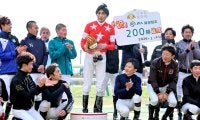 デビュー３２年目の西谷誠騎手ＪＲＡ障害通算２００勝の大記録を達成「もう少し頑張ってジョッキーをやろうと思います」