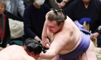 新大関安青錦「はたき、いなし食わないよう」狙い通り「後の先」“くせ者”仕留め89年ぶり偉業へ