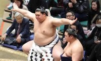 欧勝海、初めての露払い「声を掛けてもらってうれしい」…大の里の横綱土俵入りで、同じ石川・津幡町出身
