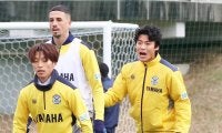 Ｊ２磐田　横浜ＦＣから加入のＤＦ山崎浩介がさっそく存在感「もう全員の名前はバッチリです」