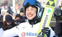 【スキージャンプ】岩佐明香がＨＢＣ杯初優勝　１回目５位からの大逆転「会社の皆さんがガッカリして帰っちゃうのが嫌だった」