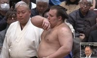 安青錦、“かばい手”で辛勝 義ノ富士の体を完全に“ひっくり返した”スゴ技に「本当に驚かされます」元北勝富士・大山親方あっぱれ