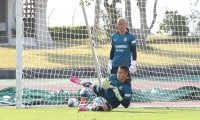 Ｊ２札幌　新加入ＧＫ田川知樹　定位置争いを勝ち抜き「チームを勝たせるキーパーになる」…沖縄キャンプで決意