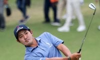 米男子ツアー開幕　日本勢最上位17位発進の金谷拓実「悪くないスタート」妻吉本ここねも応援に