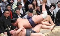 豊昇龍　１敗を“流血死守”　同体取り直しの末、先場所苦杯を喫した伯乃富士に辛勝