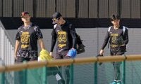 阪神　ドラ１立石　リタイア１号「下肢の張り」練習メニュー回避　ベースランニングで全力疾走中に異変