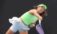 【全豪テニス】内島萌夏　２年連続で初戦を突破　ランク上にわずか６３分で快勝