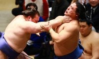 新大関安青錦、尊敬する若隆景に勝って連敗回避　天覧相撲後の懇談会は「心に残った」と振り返り