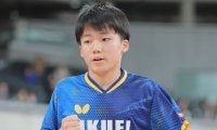 【卓球全日本】松島輝空の弟・翔空はジュニア２回戦で涙「うまくいかなかった」大会前には兄と練習試合で鍛錬