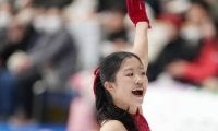 【フィギュア】17歳中井亜美が首位発進　青木祐奈２位、千葉百音３位／４大陸選手権女子SP
