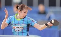 【卓球全日本】４連覇挑戦の早田ひな「出だしは押されたけど…最後に勝てばいい」初戦で高校生に逆転勝ち