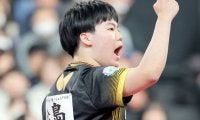【卓球全日本】１８歳・松島輝空　張本智和をフルゲームで撃破　激闘制し史上２人目の高校生連覇に王手