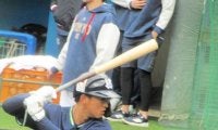 ヤクルト　ドラフト１位・松下が初の実戦形式で衝撃初アーチ　昨年の新人王左腕から左翼防球ネット上部直撃