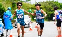 宮古島大学駅伝は首位の青学大と２位の順大が３秒差の接戦で最終６区へ
