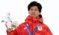 【五輪】予選１０位の木俣椋真が銀メダル　観戦の父へ捧げる勲章　横６回転の大技解禁に「技は１２０％出した」…スノーボード男子ビッグエア