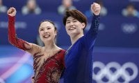 【フィギュア】「次の五輪では最前線で得点源に…」うたまさ５組中５位　４年後へ出直し誓う
