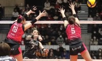 【バレー】デンソー、前日の雪辱果たし連敗３で止める　OPロザマリアが３連続スパイクなど躍動