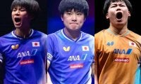 中国勢と激闘の日本男子に明るい兆し　張本智和＆戸上隼輔がアジアの舞台で存在感　世界7位に浮上の松島輝空も脅威に