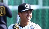 【阪神】立石正広また宜野座のファンくぎ付け　７割以上フェンス超えの大迫力ロングティー披露