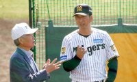 【阪神】榊原定征コミッショナー宜野座キャンプ視察「今年も一番充実したチームになる」