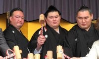 横綱・大の里が異例の２年連続昇進披露宴「想像していなかった」　湘南乃風、工藤静香も祝福
