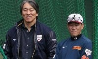 侍ジャパン合宿を訪れた松井秀喜さん　井端監督との浅からぬ縁とは