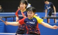 女子ダブルス　高森愛央＆新谷莉央組がＶ　「２人で勝てた」急造ペア１週間でも息ピッタリ　大阪国際招待卓球選手権