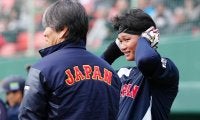 【侍ジャパン】森下翔太に松井秀喜氏の教え　身ぶり手ぶりをまじえながら10分間の即席レッスン