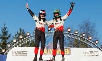 WRCスウェーデン：トヨタはエルフィン・エバンスが大会連覇、トップ4を独占