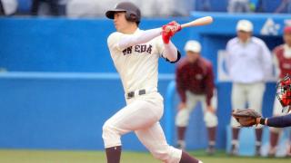 早稲田大　雨にも法大にも負けず！連勝で勝ち点１/法大２回戦