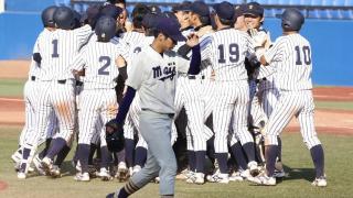 明治大　延長戦の末立大にサヨナラ負け　勝ち点２脱せず４位以下が確定