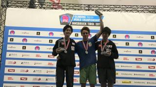 土肥圭太と田嶋瑞貴が表彰台！IFSC世界ユース選手権ボルダリング