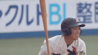 明大　４試合連続２桁安打！　齊藤、水野のリレーで法大に先勝