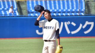 法大　また救援陣乱調... 反撃むなしく連勝ならず／慶大3回戦