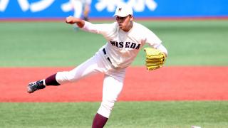 早大　柳澤が９回１失点で完投！投打かみ合い待望の勝ち点１を獲得／東大２回戦