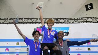 緒方良行が二冠！田中修太は初優勝「IFSC世界ユース選手権リード」