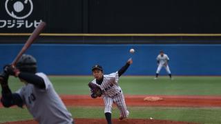 立大　熱戦の末　痛い敗北／慶大1回戦