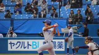 東大　猛攻も及ばず／明大2回戦