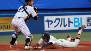 法大　投手陣粘投も痛恨ドロー 勝ち点の行方は水曜決戦へ／立大2回戦