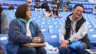 【インタビュー】阪神ドラ３熊谷。リーグ最終戦を両親が見守る「最高の親孝行です」